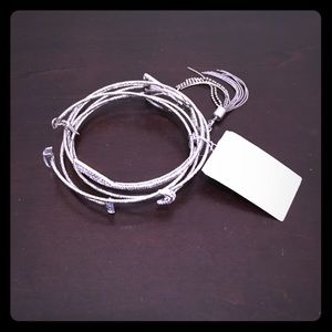 NWT BKE Silver Bracelets